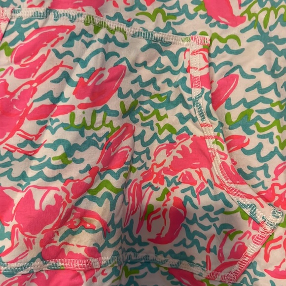 Lilly Pulitzer popover size medium Lobstah - Picture 2 of 2